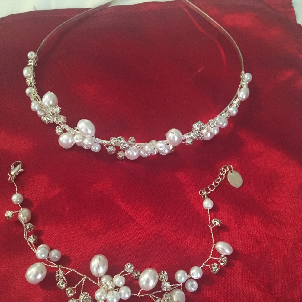 Headband bracelet set